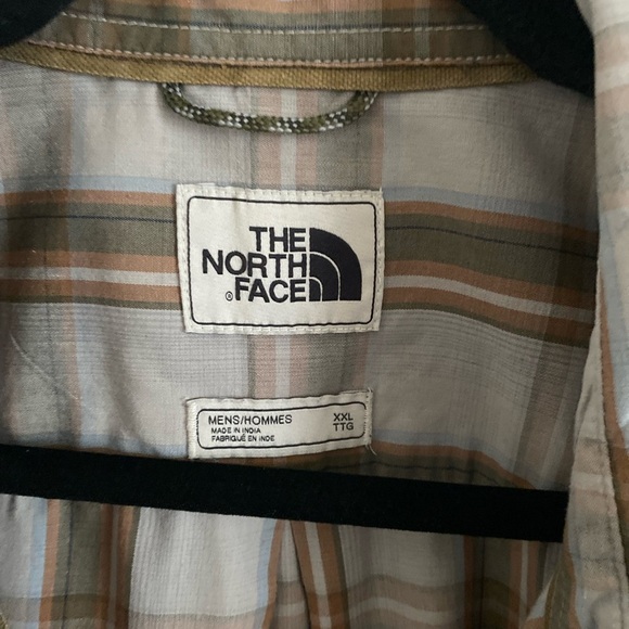 The North Face Men’s Casula Button Down Plaid Short-sleeve Shirt Size XXL EUC - Picture 3 of 4